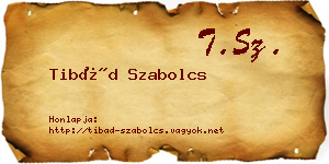 Tibád Szabolcs névjegykártya